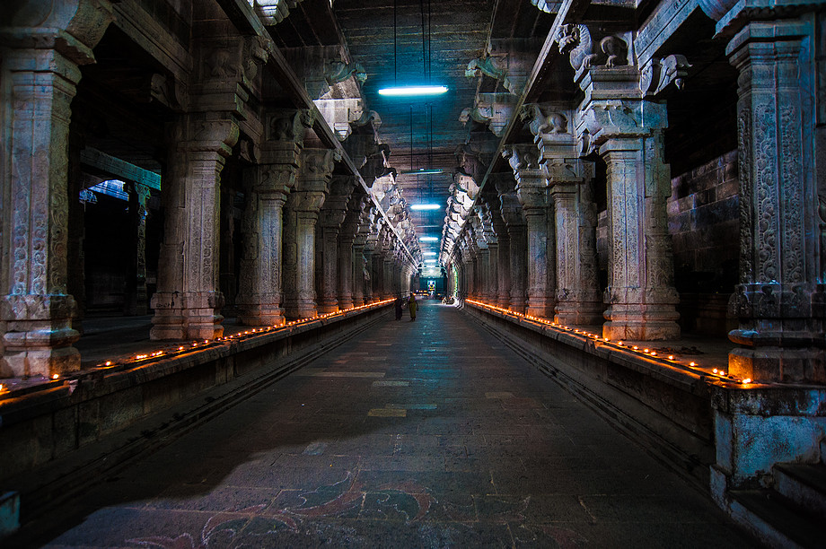 Sri Ekambaranathar Temple, Kanchipuram (Indie. Dzień jak nie codzień.)